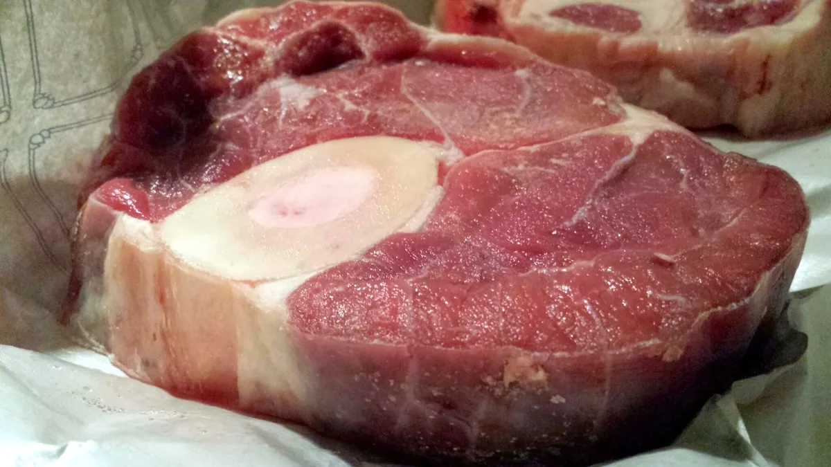 Beinscheiben vom Kalb