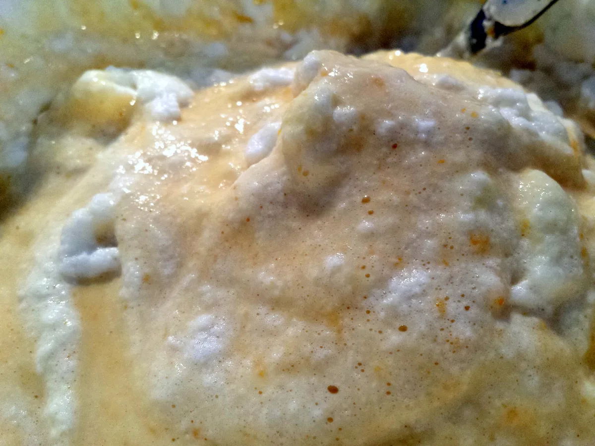 Der untergehobene Eischnee
