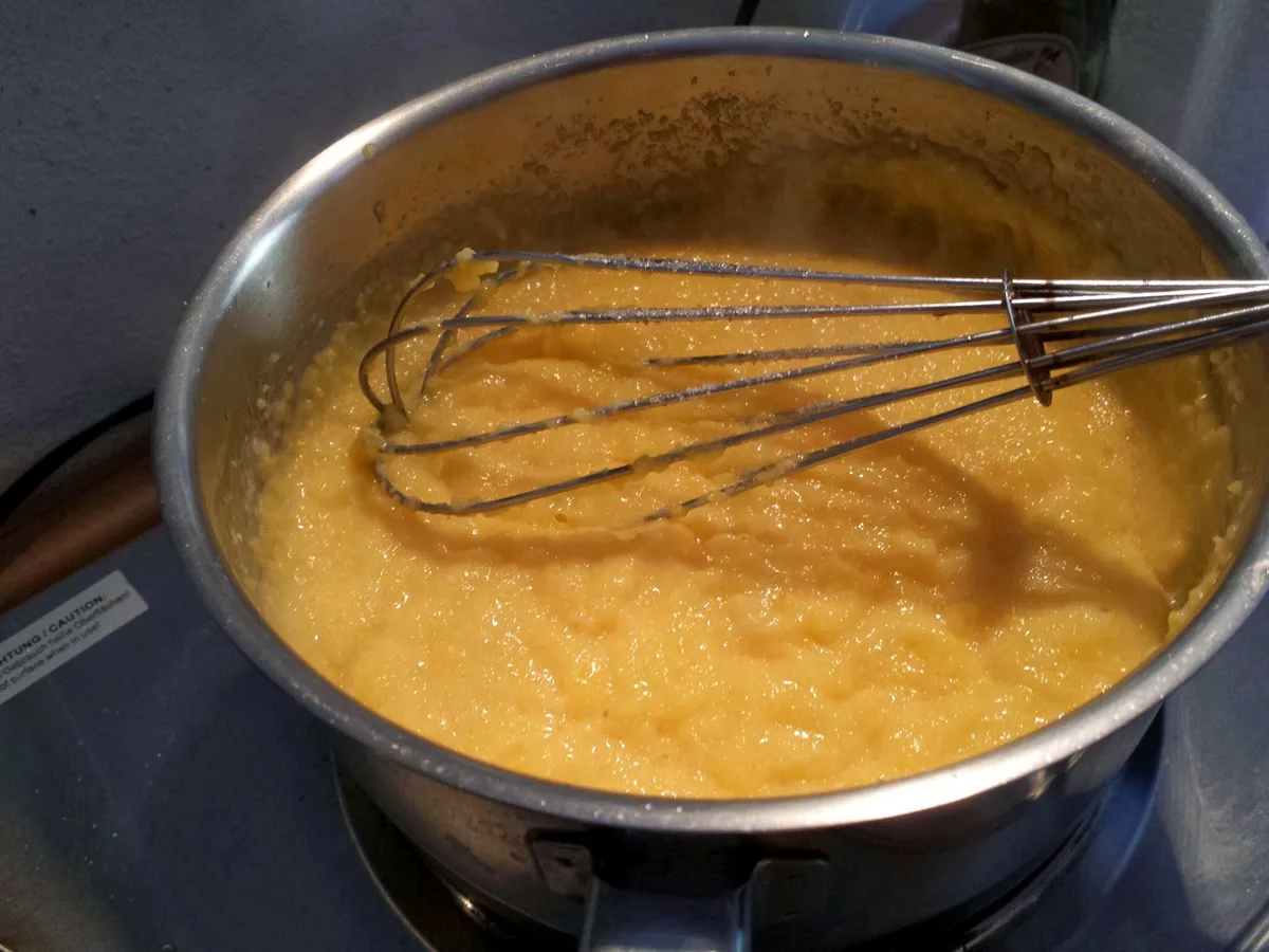 Polenta im Topf