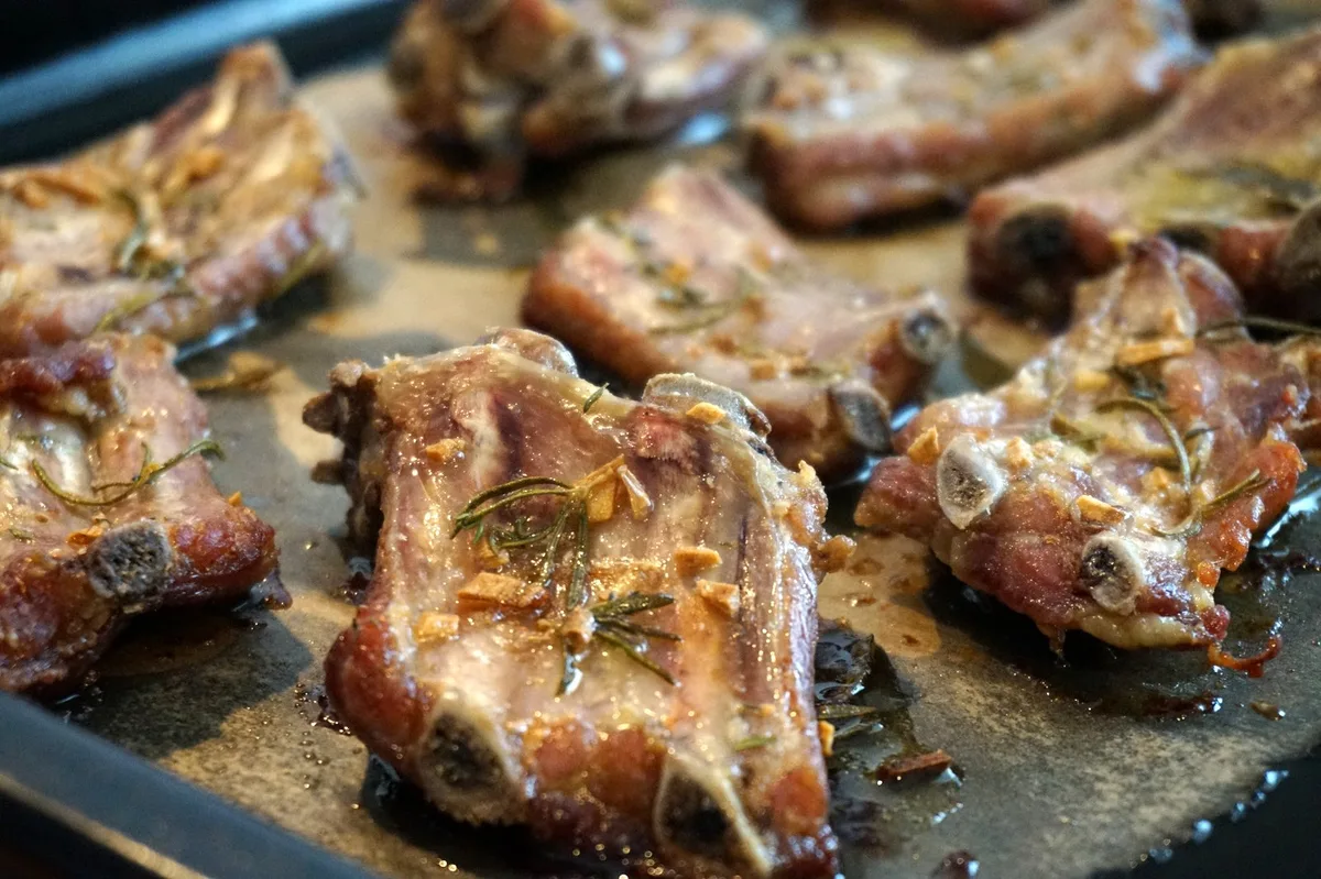 Die fertigen Leiterli, frisch aus dem Ofen.