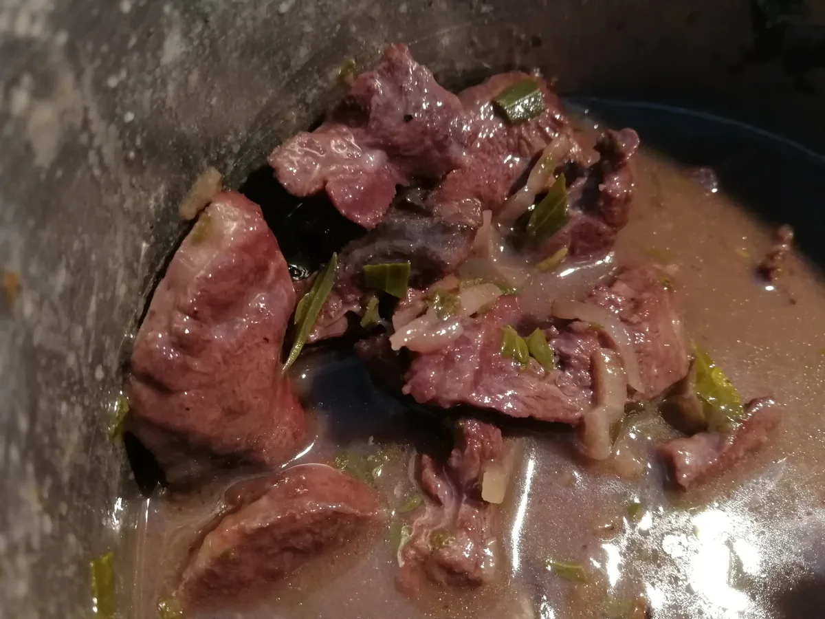 Geschmortes Rinderherz