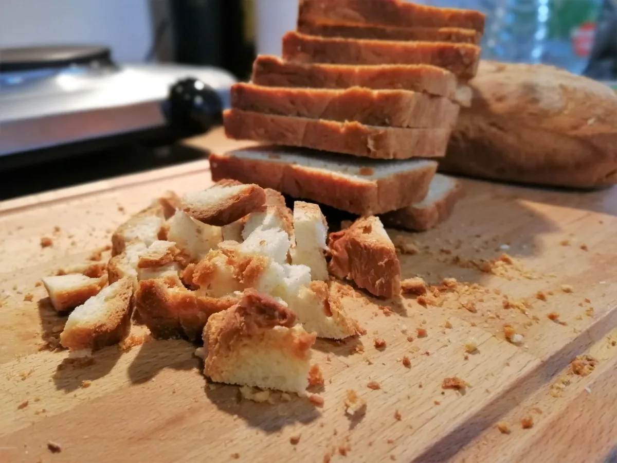 Geschnittenes Weißbrot
